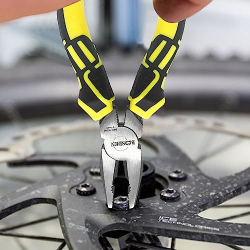 6 Inch Lineman Pliers with Wire Cutter Electrical High Leverage