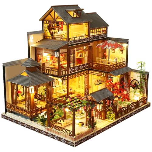 DIY Miniature House Kit for Adults