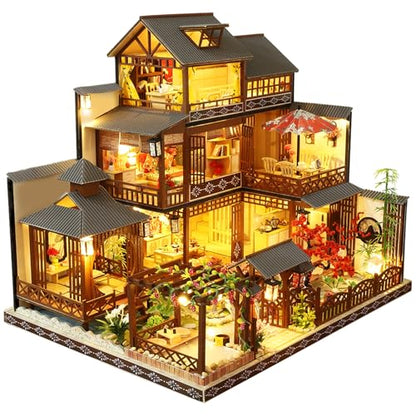 DIY Miniature House Kit for Adults