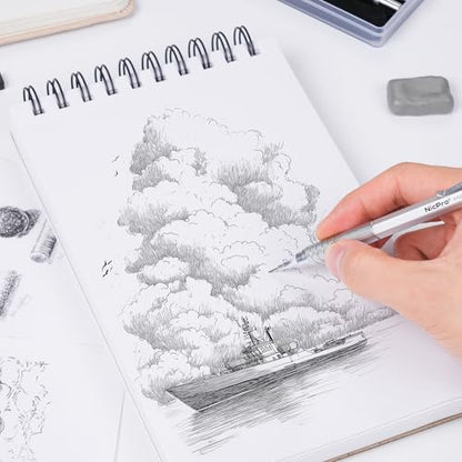 22PCS Metal Mechanical Pencil Set in Case for Drawing Writing