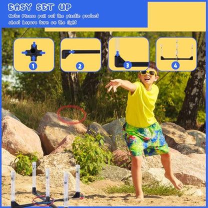YEEA LED Ring Toss Game for Kids