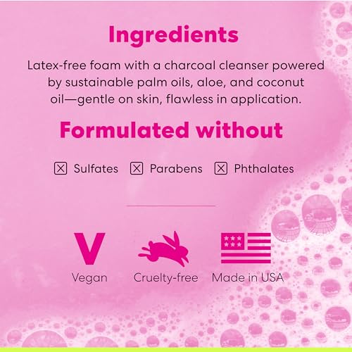 Original Pink + Blendercleanser Solid Charcoal Set (2 Count)