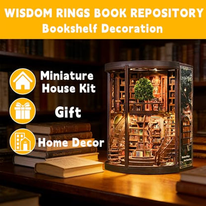 DIY Miniature House Kit for Adults