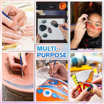 Paint Brushes Set (20 Count)