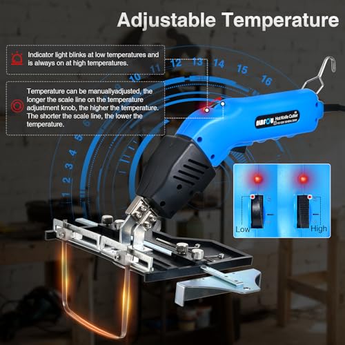 Electric Hot Knife Foam Cutter Tool Kit Air Cooled
