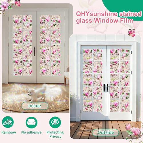 Window Privacy Film Stain Glass Window Film Rainbow Window Film Window clings Non