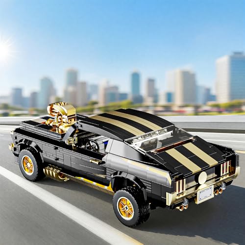 1 10 MOC Sports GTRS Car Building Blocks Toys Boys or Adults Kits