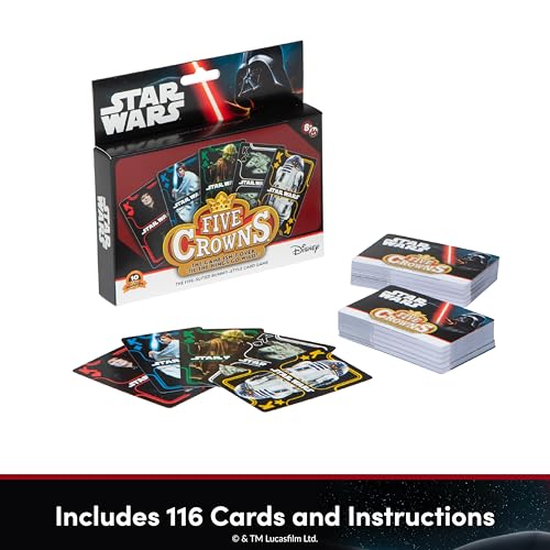 Five Crowns Star Wars Rummy Style Card Game for Kids
