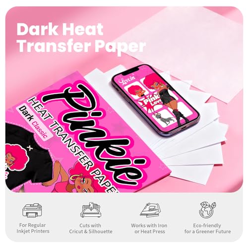 Pinkie Heat Transfer Paper for Inkjet Printer (30 Count)