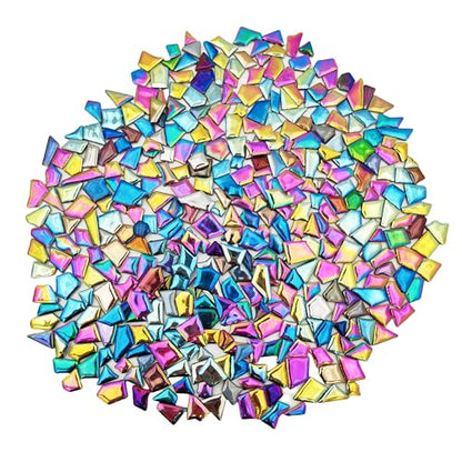 1.1LB Irregular Ceramics Mosaic Tiles (160 Count)