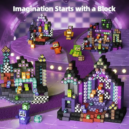 Monster Bear Magnetic Blocks