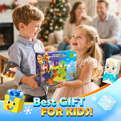 200PCS Magnetic Blocks (200 Count)