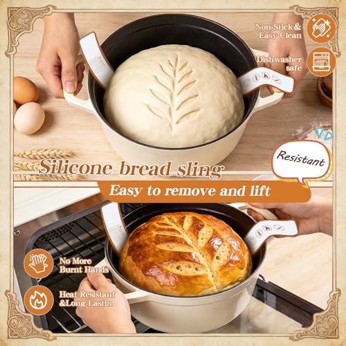Sourdough Starter Kit with Banneton Proofing Basket (2 Count)