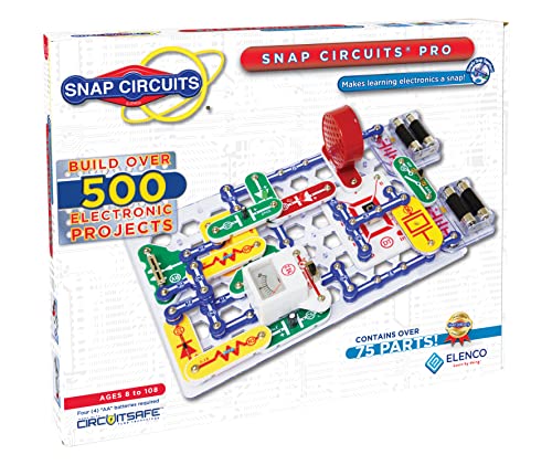Elenco Snap Circuits Pro 500 in 1 Electronics Exploration Kit