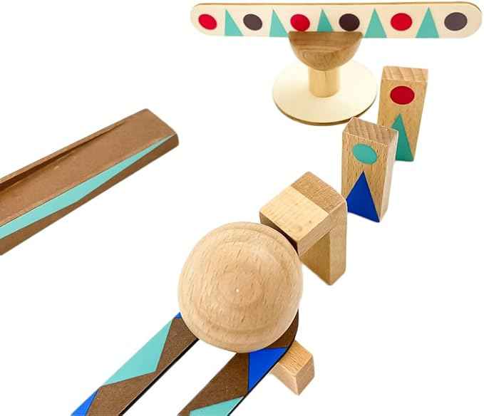 DJECO - Zig & Go 48-Piece Set - Building Intricate Marble Tracks - Stimulates Creative Thinking - Engaging Play for Intellectual Growth - Educational STEM Learning - Ages 8+ Years