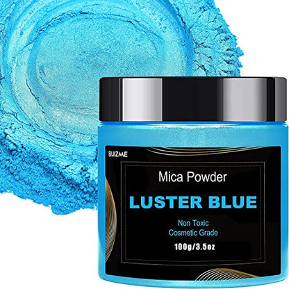 Blue Mica Powder (3.5 Ounce)