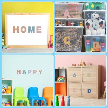 232 Pcs Letter Stickers Boho Bulletin Board Letters (24 Count)