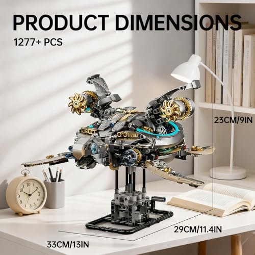 Mechanical Turtle Building Block with Hand