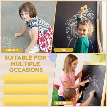 Jumbo Sidewalk Chalk for Kids Outdoor