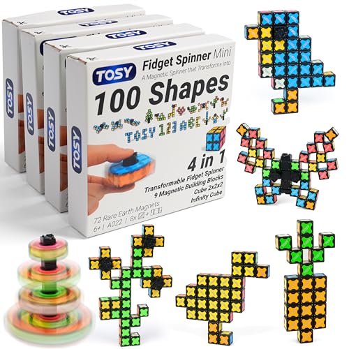 Magnet Fidget Spinner Mini (4 Count)