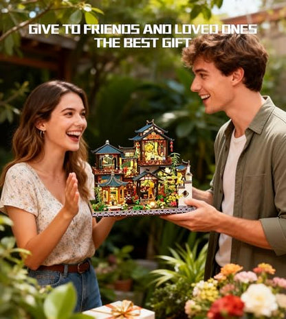DIY Miniature House Kit for Adults