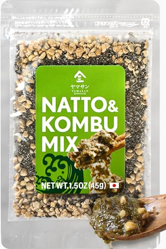 Japanese Natto and Kombu Mix