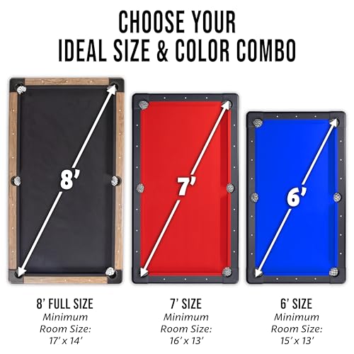 8 ft Portable Pool Table
