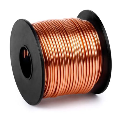 95FT 14 Gauge Bendable Copper Aluminum Craft Wire for Jewelry Making Craft (95 Foot)