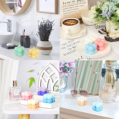 3D Bubble Candle Molds (15 Count)