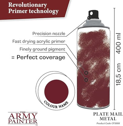 Colour Primer Plate Mail Metal (13.5 Ounce)