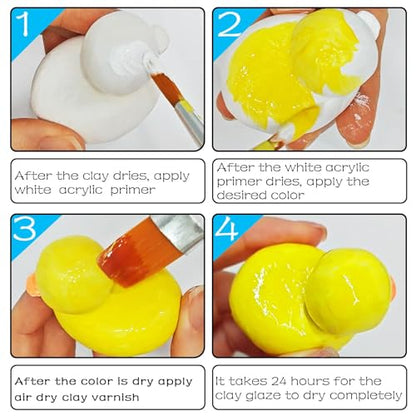 50ml Air Dry Clay Glaze