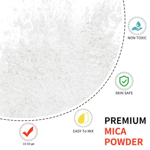Mica Powder 100g Mica Powder for Epoxy Resin (3.53 Ounce)