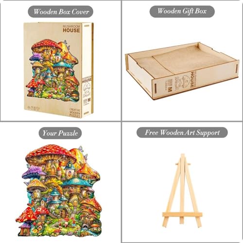 Wooden Puzzles Adults (90 Count)