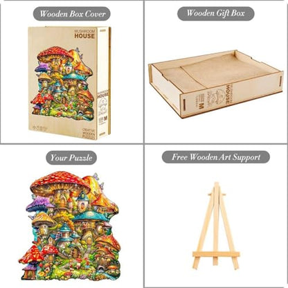 Wooden Puzzles Adults (90 Count)
