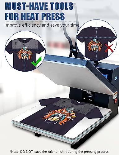 T Shirt Ruler Guide for Shirt Design Placement and Alignment
