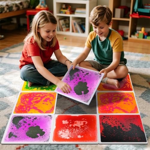 Sensory Floor Tiles for Kids (4 Count)