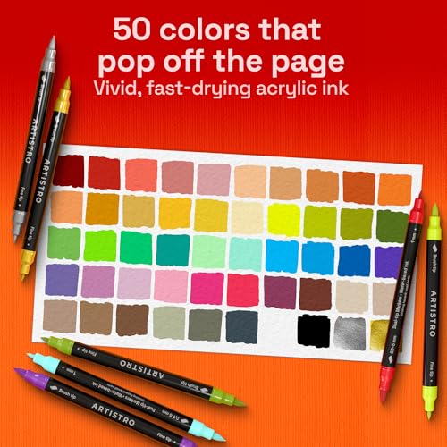 50 Acrylic Dual (50 Count)