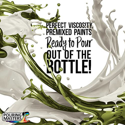 Olive Green Acrylic Ready to Pour Pouring Paint (32 Fl Oz)