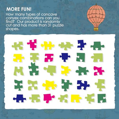1000 Piece Puzzle for Adults Jigsaw Puzzles (1000 Count)