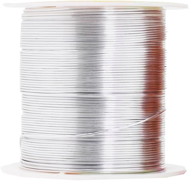 Mandala Crafts 20 Gauge Anodized Aluminum Craft Wire for Jewelry Making - 400 FT Colored Flexible Neutral Combo Wire - Bendable for Bonsai Armature Crafting Sculpting - Crafty Corner