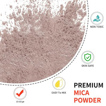 Mica Powder 100g Mica Powder for Epoxy Resin (3.53 Ounce)