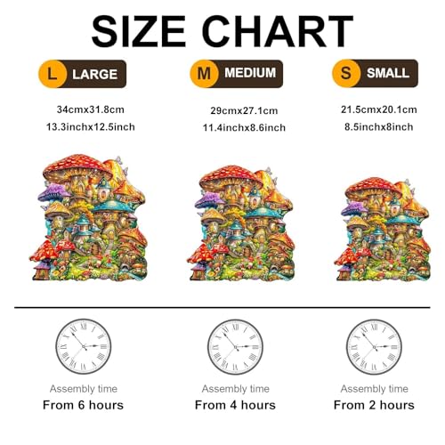 Wooden Puzzles Adults (90 Count)