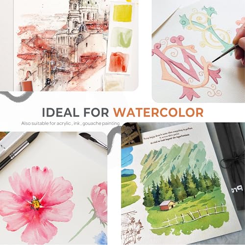 Watercolor Brushes Professional (24 Count)