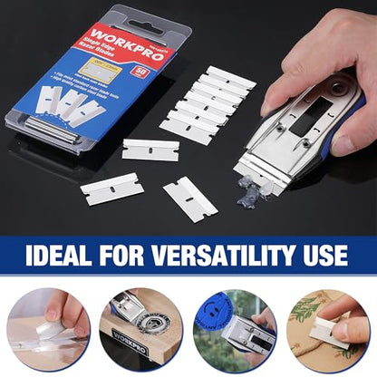 50 Pack Single Edge Razor Blades (50 Count)