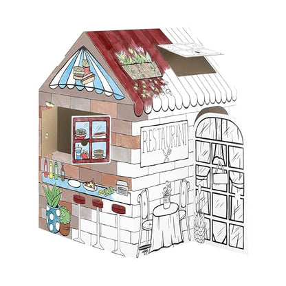 BB at Play XLarge Color in Treats N Eats Playhouse Craft Activity for Kids