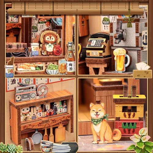 Japanese Book Nook Kit Miniature Izakaya
