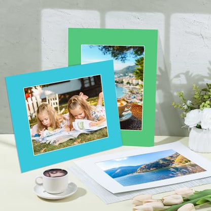 15 Pack 12x16 Picture Mats for 8.5x11 Photos