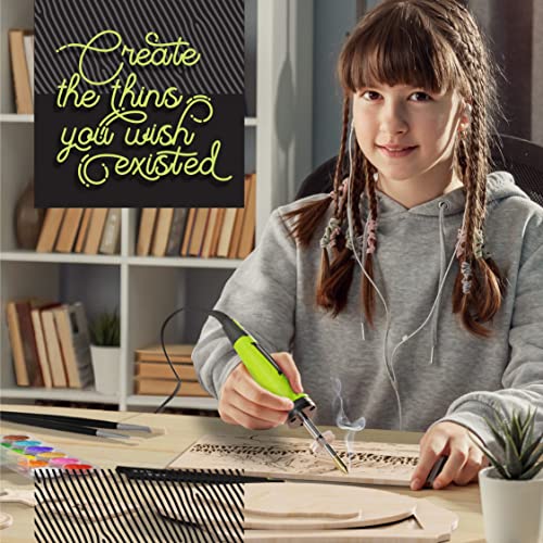 Beginners Wood Burning Kit for Kids (40 Count)
