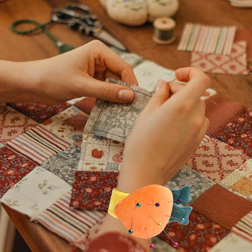 Elastic Wrist Ring Pin Cushion