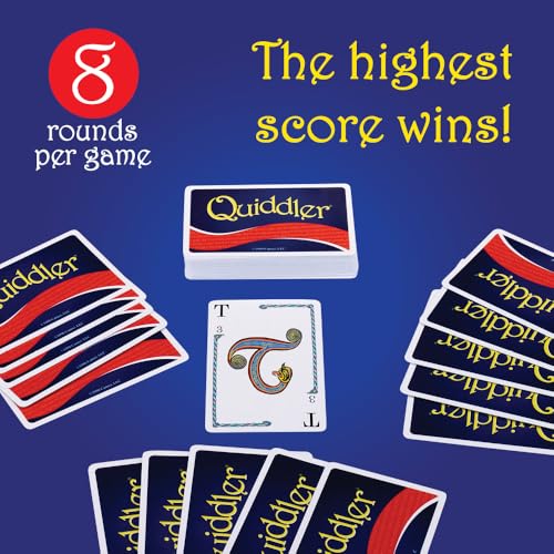 SET Enterprises Quiddler Word Game